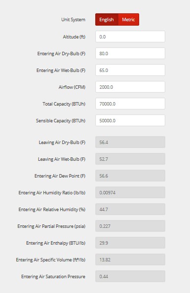 HVAC Psychrometric Chart Software
