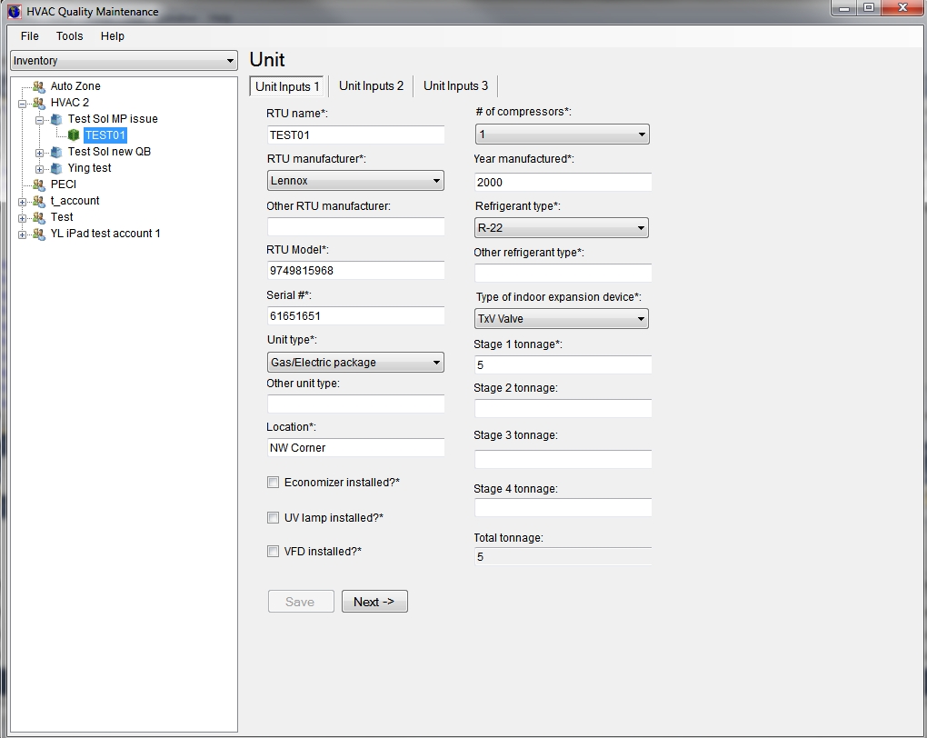 HVAC Equipment Maintenance Software