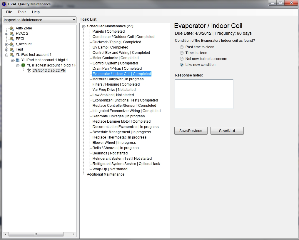 HVAC Equipment Maintenance Software