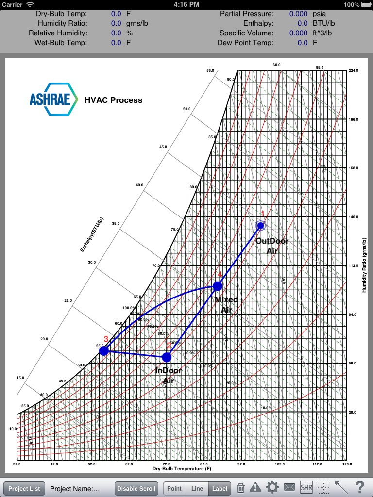 ashrae psychrometric chart app