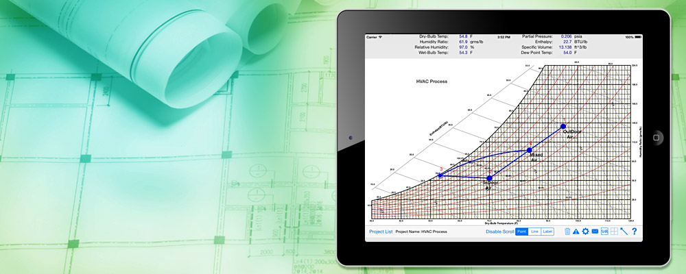 Perform HVAC Psychrometric Calculations